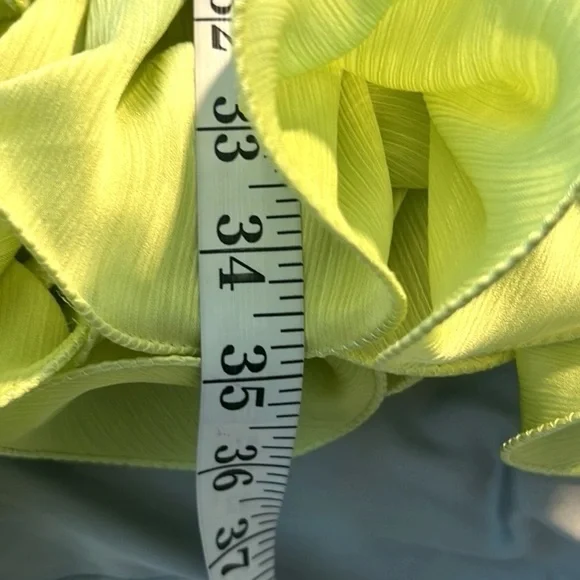 NWT Trina Turk, Women's Floral Hem Cocktail Dress in Limeade, Unique, Size XS - Picture 9 of 15